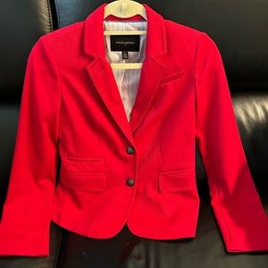 Banana Republic Blazer Red